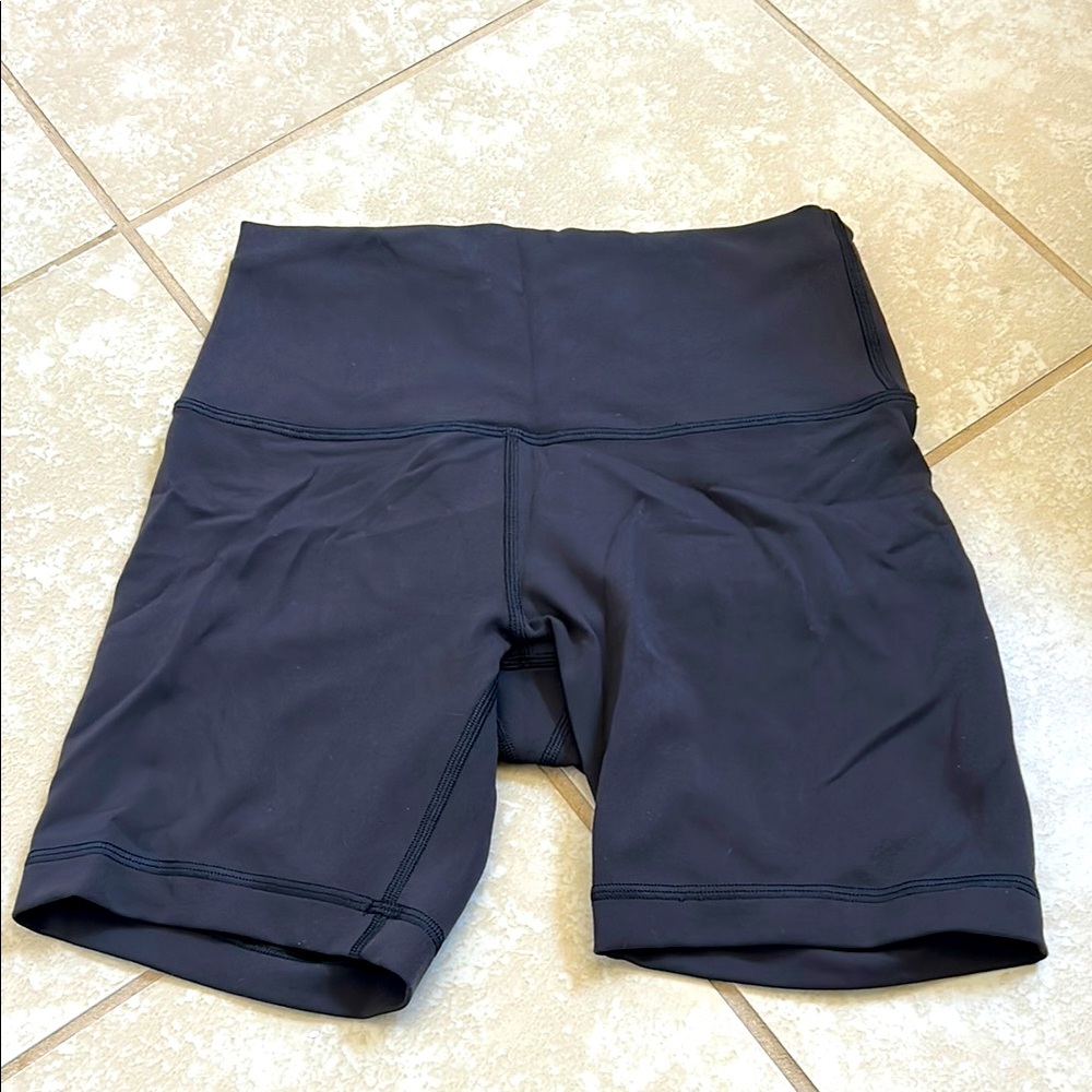 Lululemon Black Wunder Train Shorts